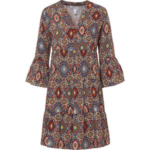 Mini jurk van soepele viscose