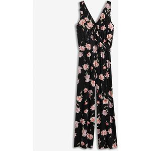 Jersey jumpsuit met bloemen