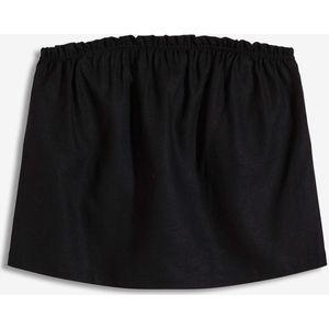 Blousetop met linnen