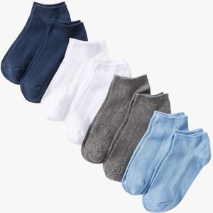 Sneakersokken van biologisch katoen (8 paar)
