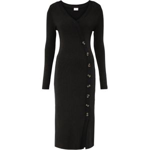 Gebreide jurk van een viscosemix