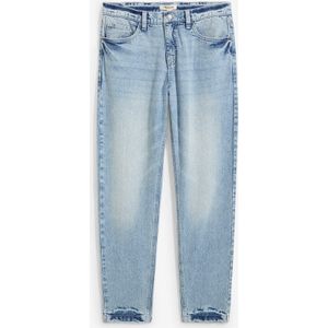 Klassieke stretch jeans, getapared, cropped