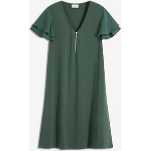 Shirtjurk met chiffon mouwen