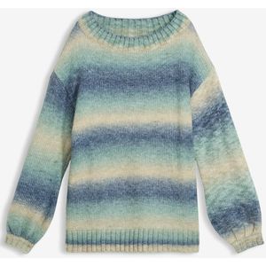 Grof gebreide trui van een zachte wolmix