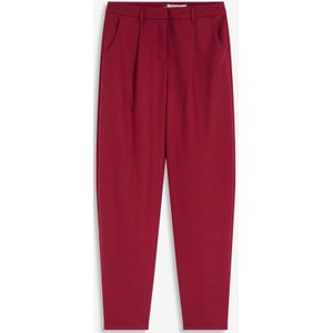 Stoffen broek in barrel fit