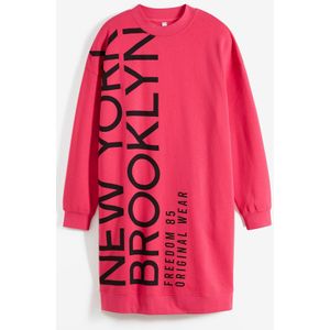 Oversized sweatjurk van een zachte katoenmix
