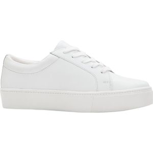 Leren plateau sneakers