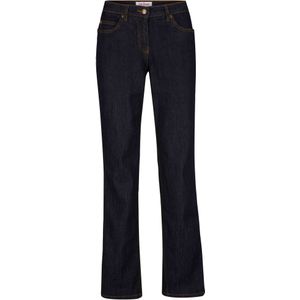 High waist stretch jeans, straight