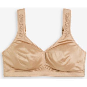 Steun bh zonder beugels met gewatteerde schouderbandjes