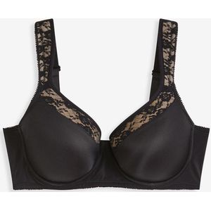 Voorgevormde beugel bh met gewatteerde bandjes