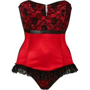 Bustier en string (2-dlg. set)