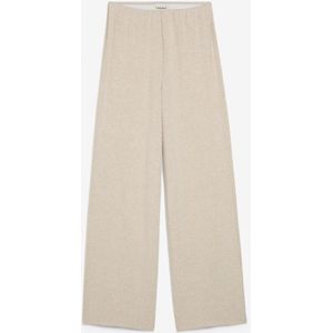 Palazzo broek in een gebreide look