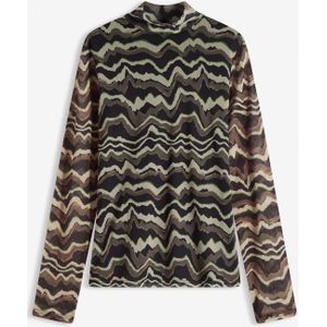 Longsleeve van zacht mesh