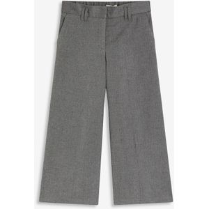 Broek met visgraatpatroon in wollook