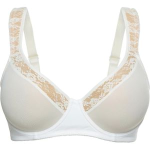 Voorgevormde beugel bh met gewatteerde bandjes