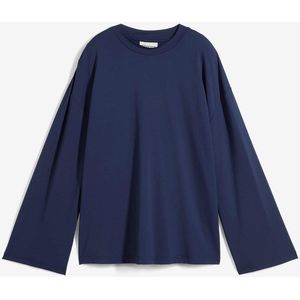 Longshirt van een soepele stof