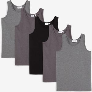 Hemd met zacht katoen (set van 5)