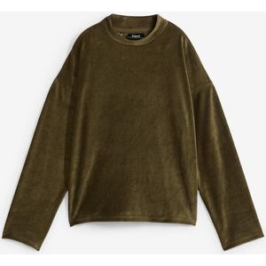 Corduroy shirt met opstaande kraag