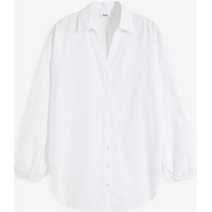 Oversized blouse van puur katoen