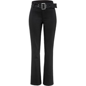 Stretch broek met riem