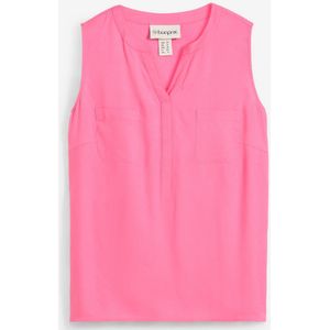 Blousetop van soepele viscose