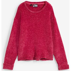 Oversized trui van zachte chenille
