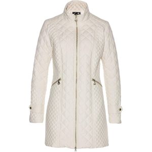 Lange gewatteerde jas