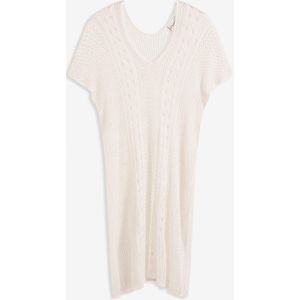 Strandjurk in gehaakte look van soepele viscose