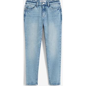 Slim fit jeans mid waist, cropped