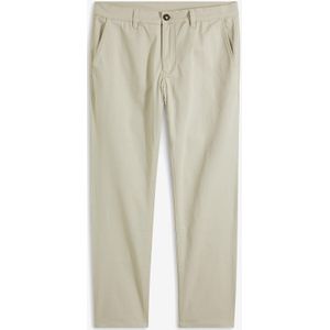 Relaxed fit stretch chino met biologisch katoen, straight