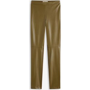 Imitatieleren broek in Punto di Roma mix