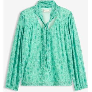 Longsleeve van elegant mesh