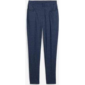 Zachte thermo legging in denim look