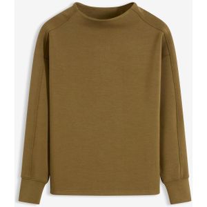 Oversized sweater van zachte scuba