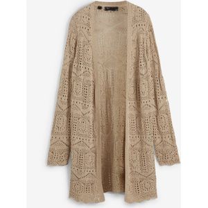 Ajour Vest - Gebreid - Open Draagstijl - Lengte 82 cm tot 92 cm