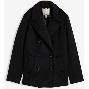 Peacoat in een wolmix