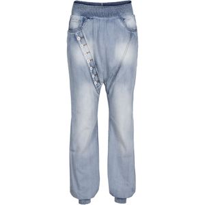 Baggy jeans met intense wassing