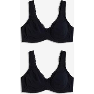 Minimizer T-shirt  bh met beugels van biologisch katoen (set van 2)