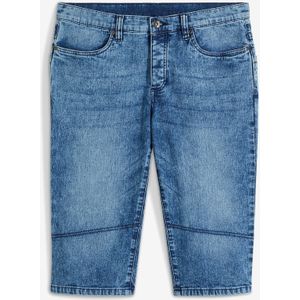 Lange stretch jeans bermuda, regular fit