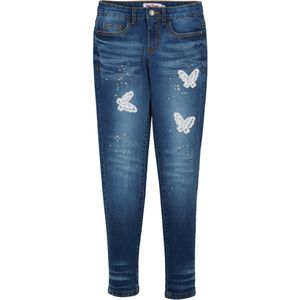 Meisjes jeans met vlinders