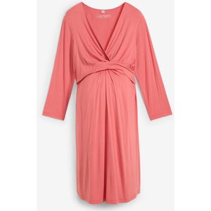 Zwangerschapsjurk/voedingsjurk van viscose-stretch