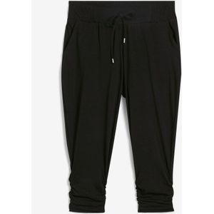 Jersey broek van katoenmix