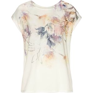 Blouse met bloemenprint