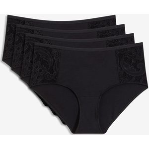 Maxi hipster van zacht modal (set van 4)