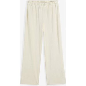 Wijde corduroy broek