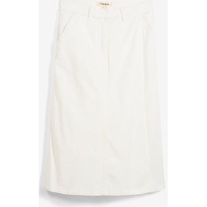 Broekrok van elastische katoenmix