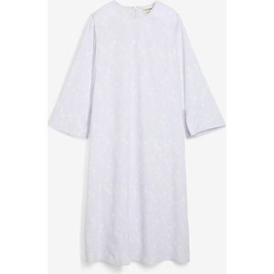 Gebloemde midi jurk van viscose