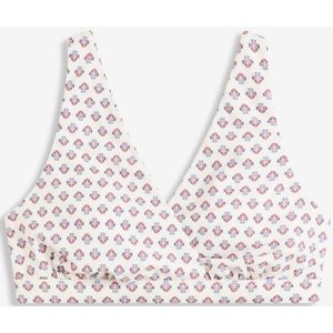 Bralette bikinitop met V-hals