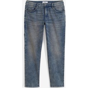 Loose fit cargo jeans, straight