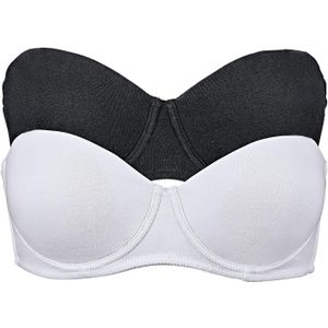 Multiway beugel bh met biologisch katoen (set van 2)